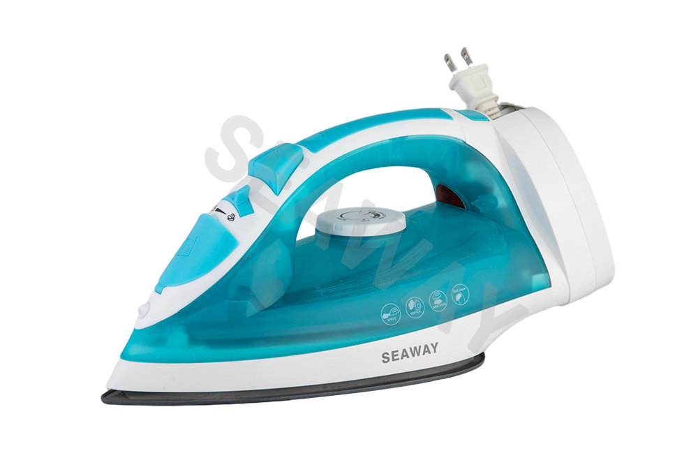 SW-201A Doppia piastra Potente ferro da stiro a vapore con riavvolgimento del cavo del vapore